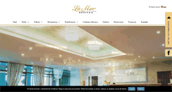 Desktop Screenshot of hotellamar.pl